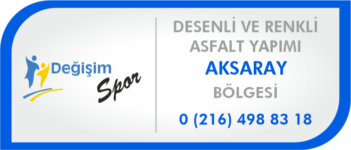 Aksaray Desenli ve Renkli Asfalt Yol Yapımı